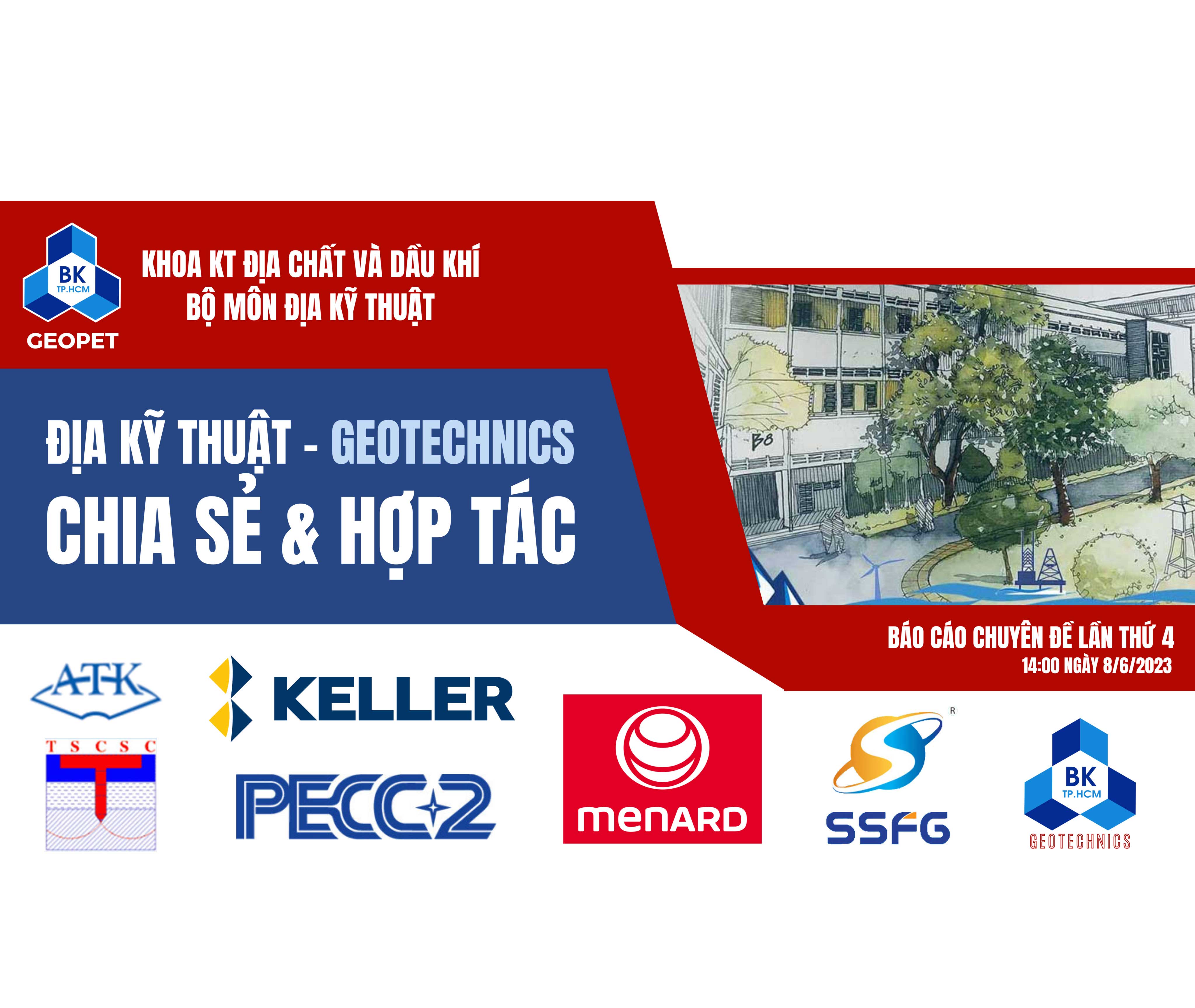 Báo cáo chuyên đề (lần 4) của Bộ môn Địa Kỹ thuật